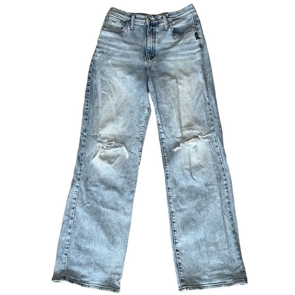 Silver jeans high waisted denim trousers. Distressed size 31x33 - Picture 1 of 5